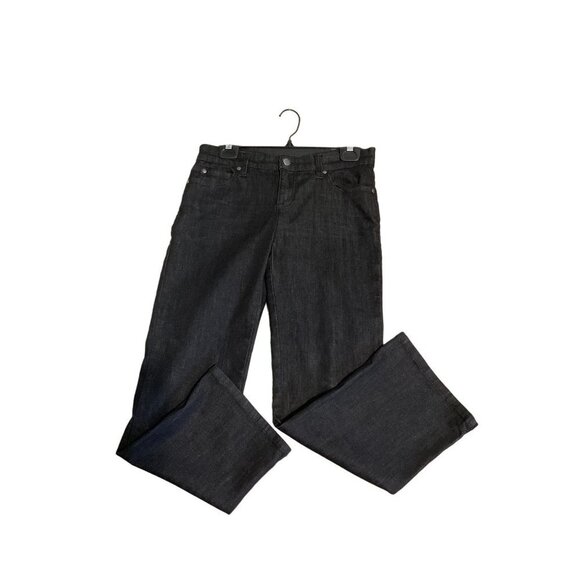 EILEEN FISHER Petite Black Jeans size 4P - Picture 3 of 5